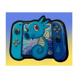 Pokémon Horsea Fan Art Magnet – Nintendo Switch Style Gaming Magnet